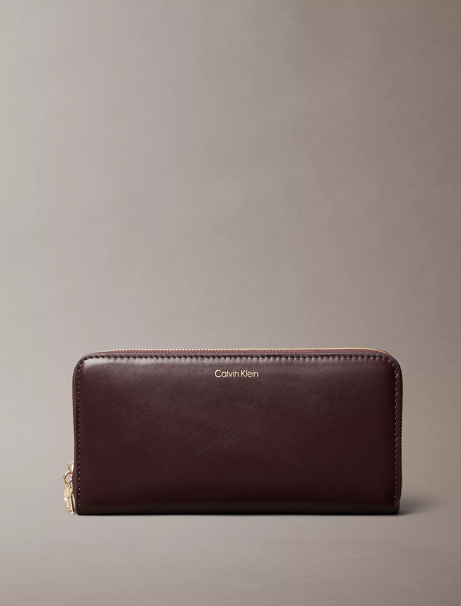 Luxury Leather Large Zip Wallet